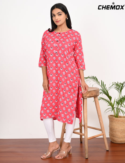 CHEMOX | 460 | ROUND NECK WITH POCKET