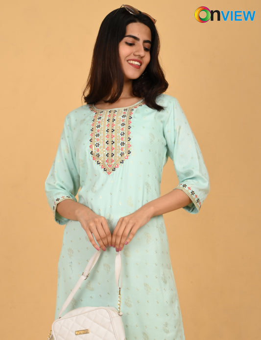 ONVIEW | 083 | DOBBY EMBROIDERY.