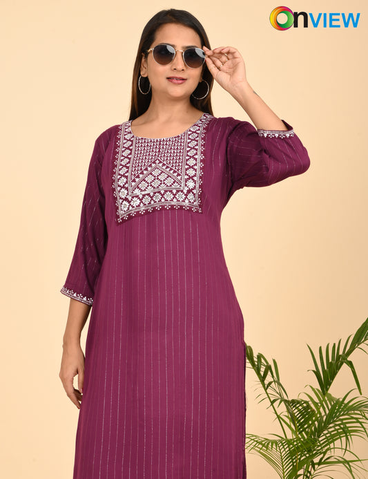 ONVIEW | 237 | BIG EMBROIDERY WITH LINING