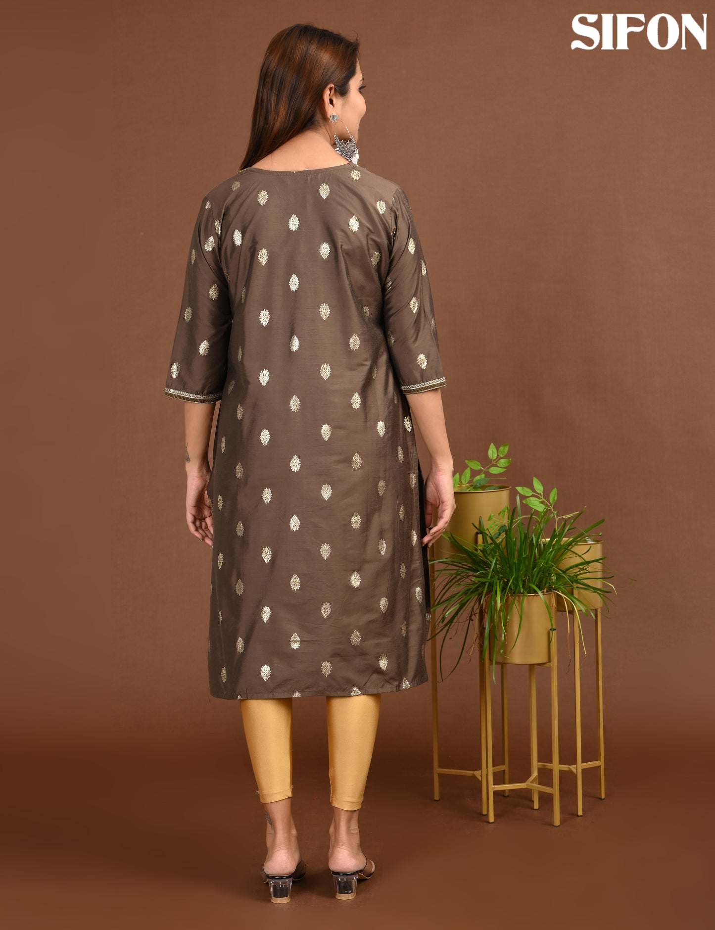 SIFON | 1706 | ROMAN SILK BIG EMROIDERY