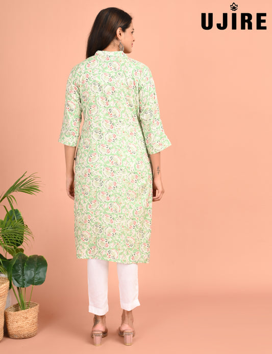 UJIRE | 956 | COLLAR NECK WITH POCKET