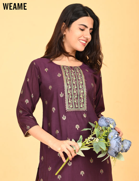 WEAME | 1309 | SILK SMALL EMBROIDERY.