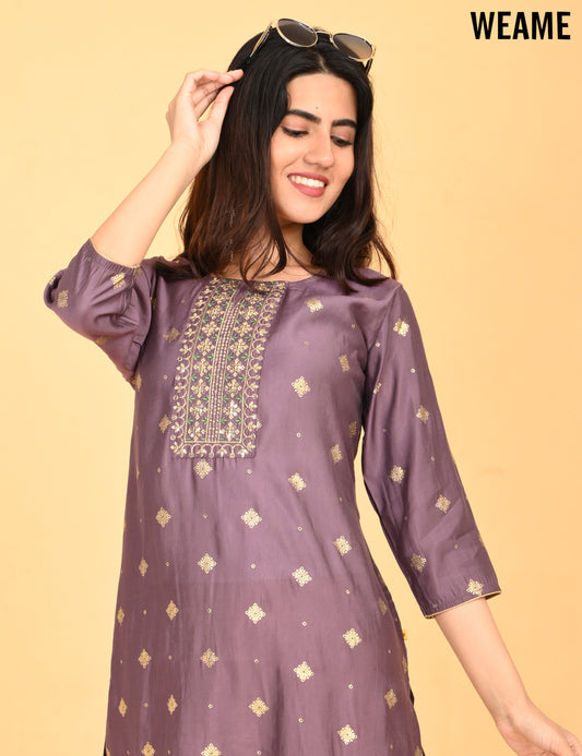 WEAME | 1310 | SILK SMALL EMBROIDERY.