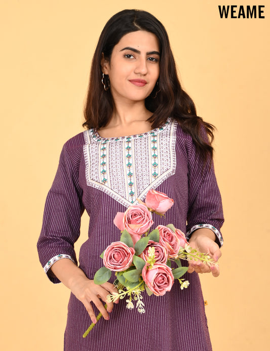 WEAME | 1367 | COTTON BIG EMBROIDERY.