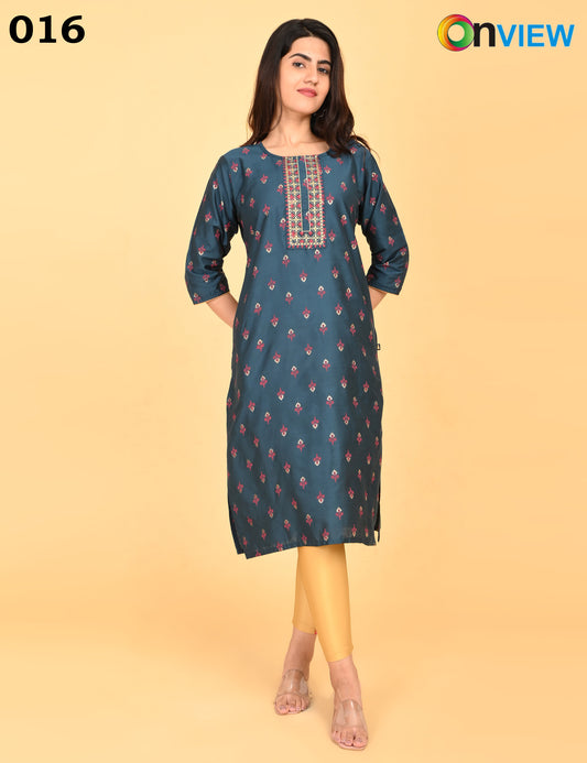 ONVIEW | 016 | SILK SMALL EMBROIDERY.