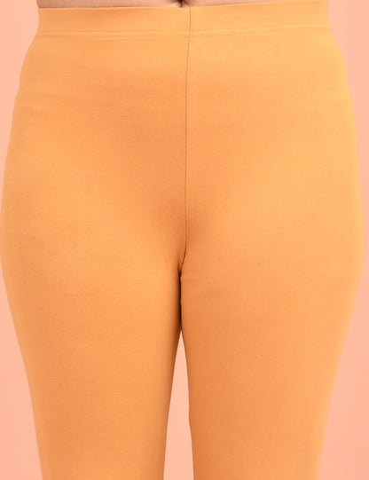 ONVIEW | 020 | Skin Cotton Lycra Ankle Length Legging 220gsm