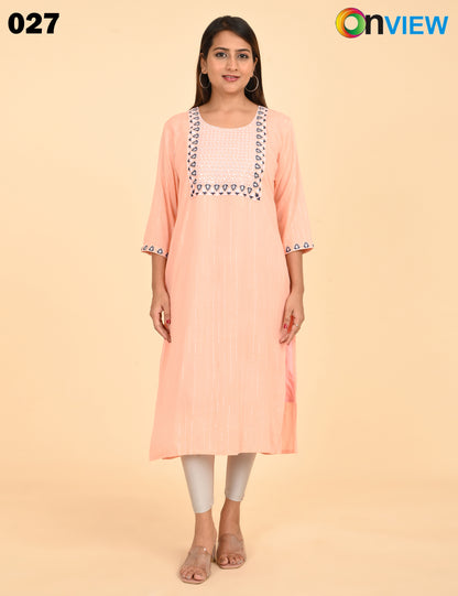 ONVIEW | 027 | BIG EMBROIDERY WITH LINING