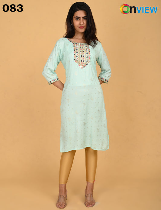 ONVIEW | 083 | DOBBY EMBROIDERY.