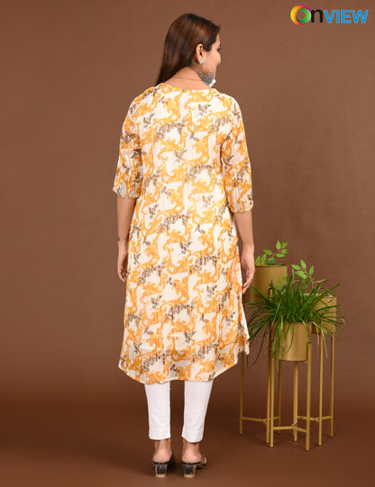 ONVIEW | 1509 | SATIN A LINE SIDE OPEN WITH LINING