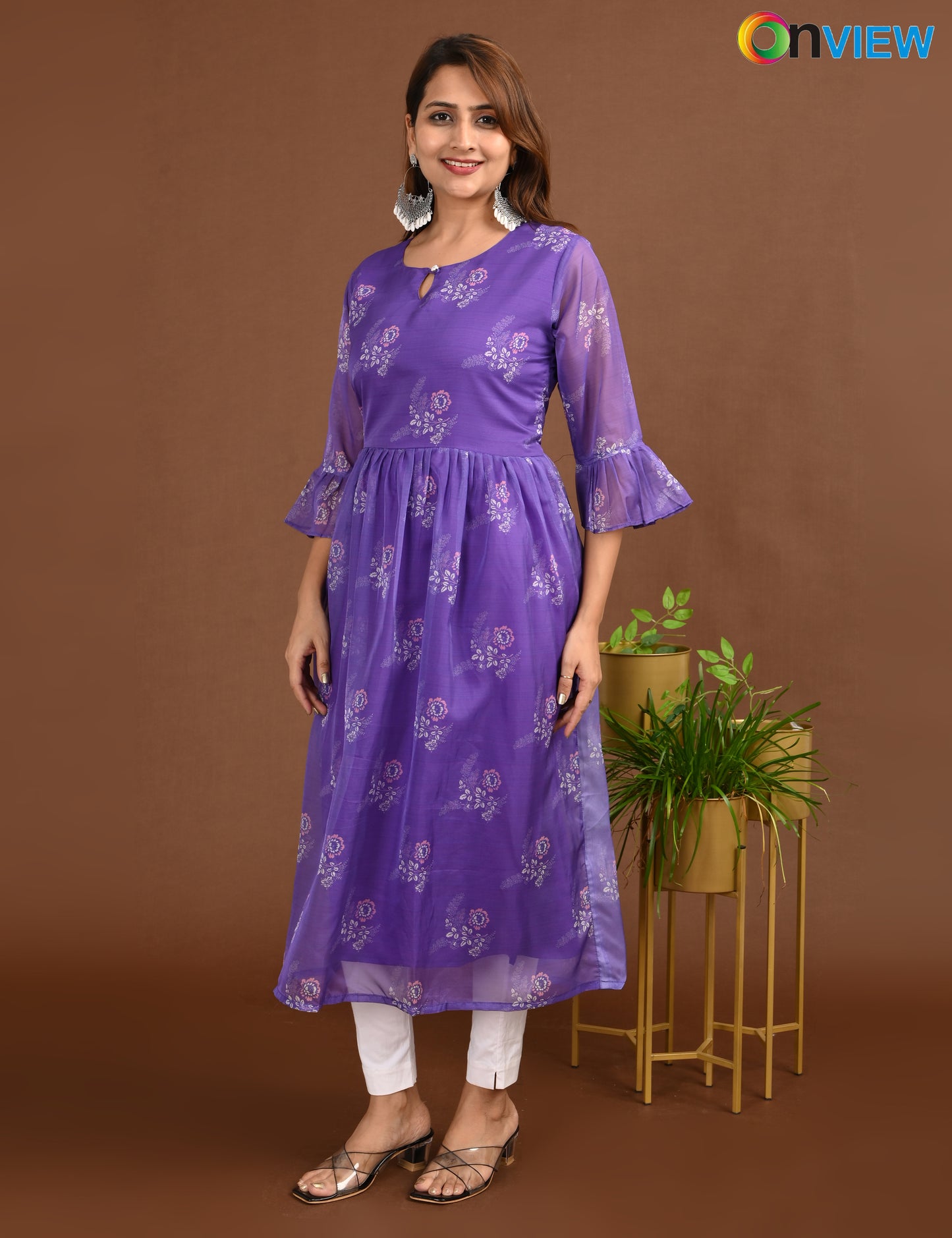 ONVIEW | 1755 | ORGANZA UMBRELLA WITH LINING