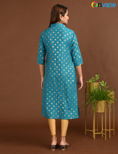 ONVIEW | 1756 | SILK A LINE SIDE OPEN WITH LINING