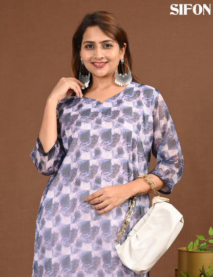 SIFON | 1688 | ORGANZA SIDE OPEN WITH LINING