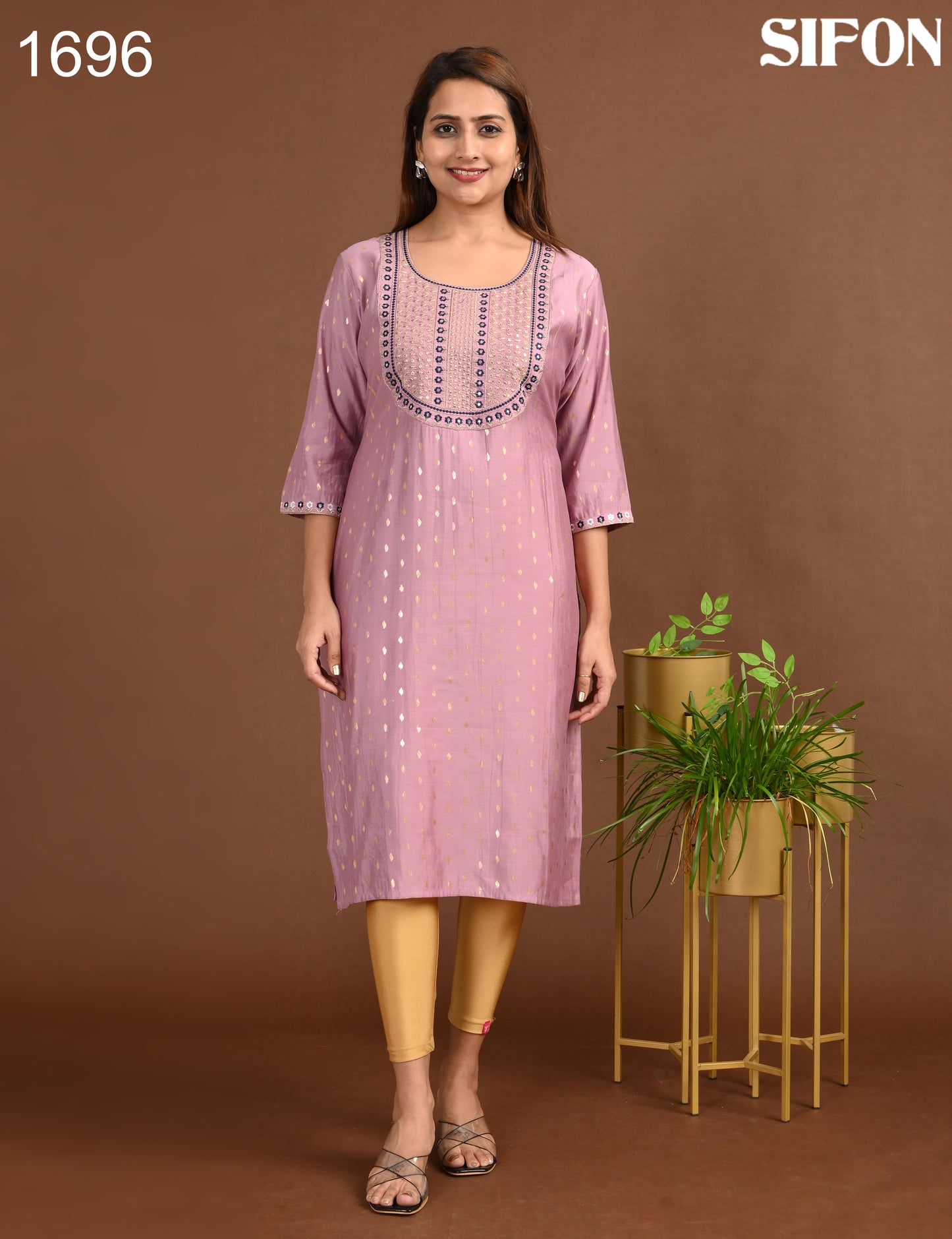 SIFON | 1696 | ROMAN SILK BIG EMBROIDERY