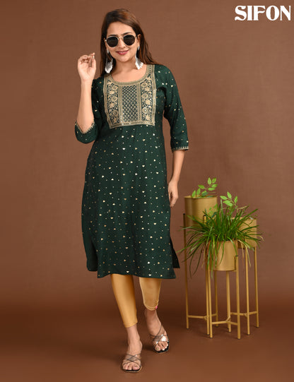 SIFON | 1697 | ROMAN SILK BIG EMBOIDERY