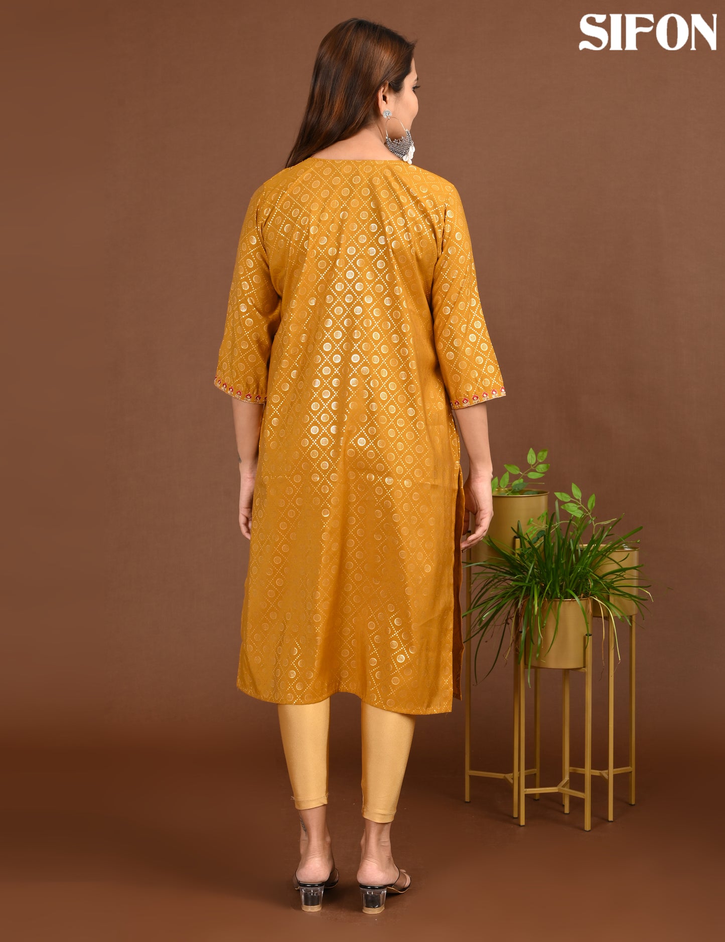 SIFON | 1701 | ROMAN SILK BIG EMBROIDERY