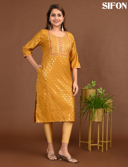 SIFON | 1701 | ROMAN SILK BIG EMBROIDERY