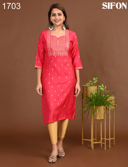 SIFON | 1703 | ROMAN SILK BIG EMBROIDERY