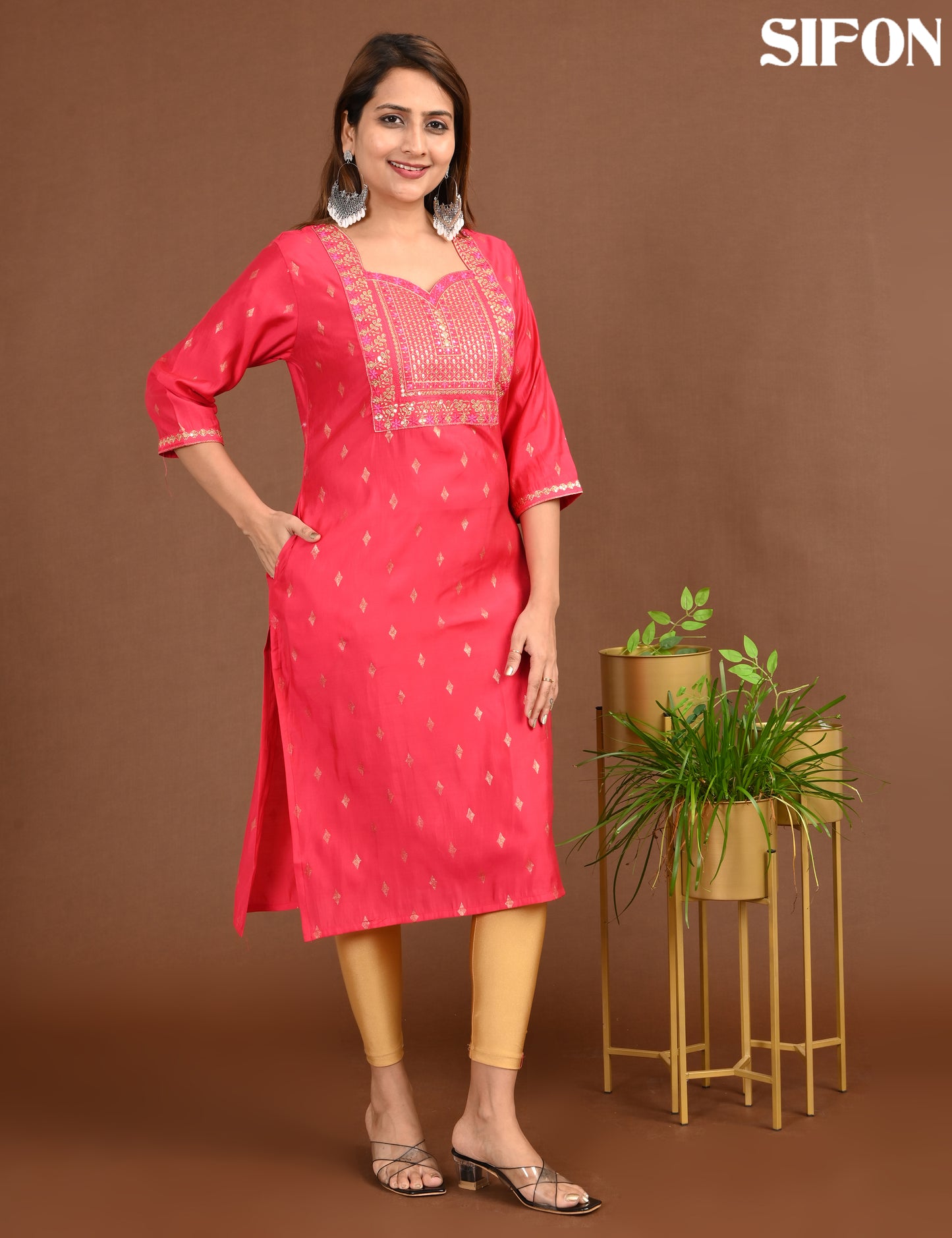 SIFON | 1703 | ROMAN SILK BIG EMBROIDERY