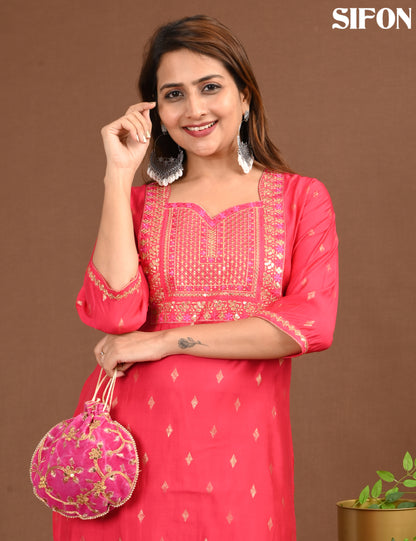 SIFON | 1703 | ROMAN SILK BIG EMBROIDERY