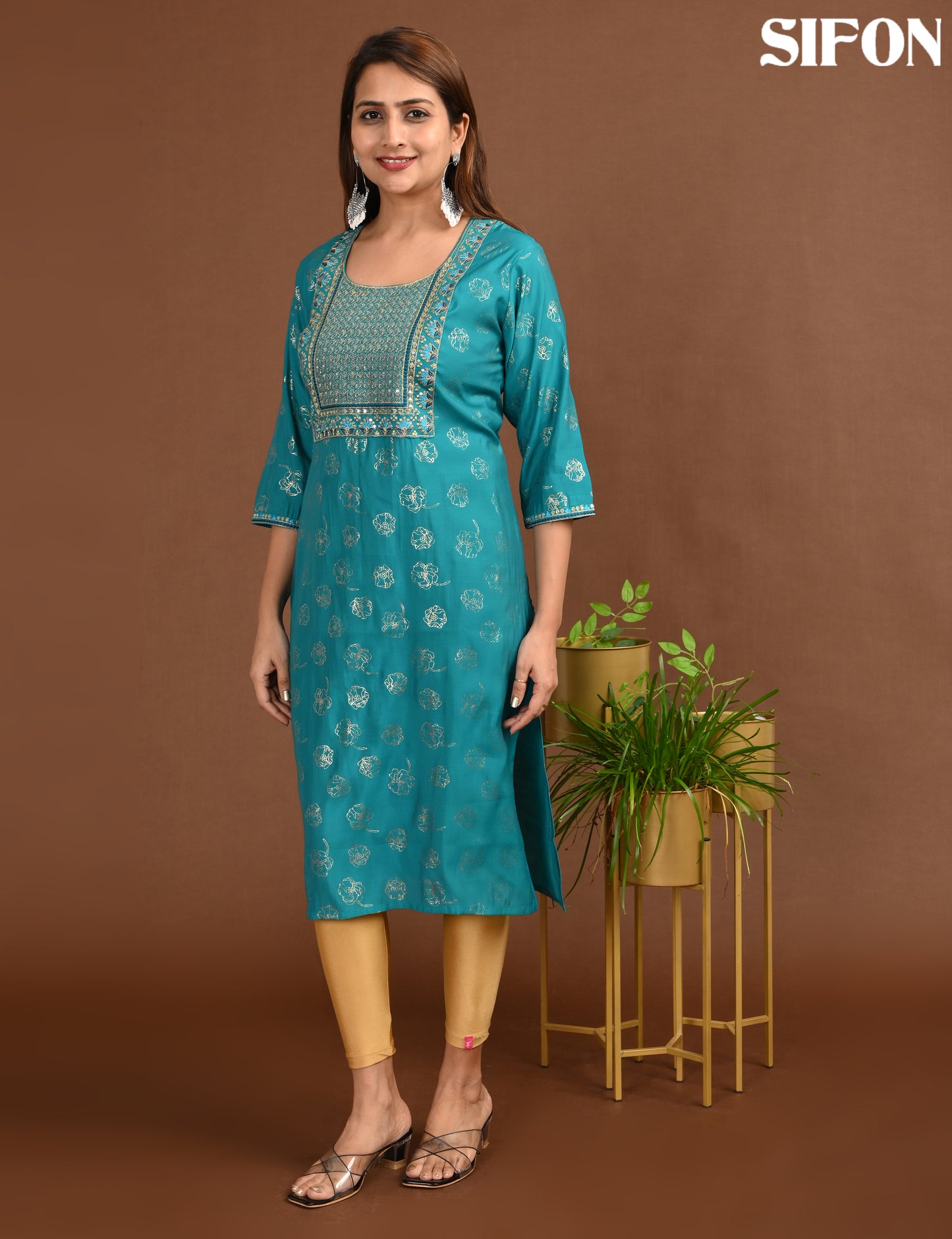 SIFON | 1704 | ROMAN SILK BIG EMBROIDERY