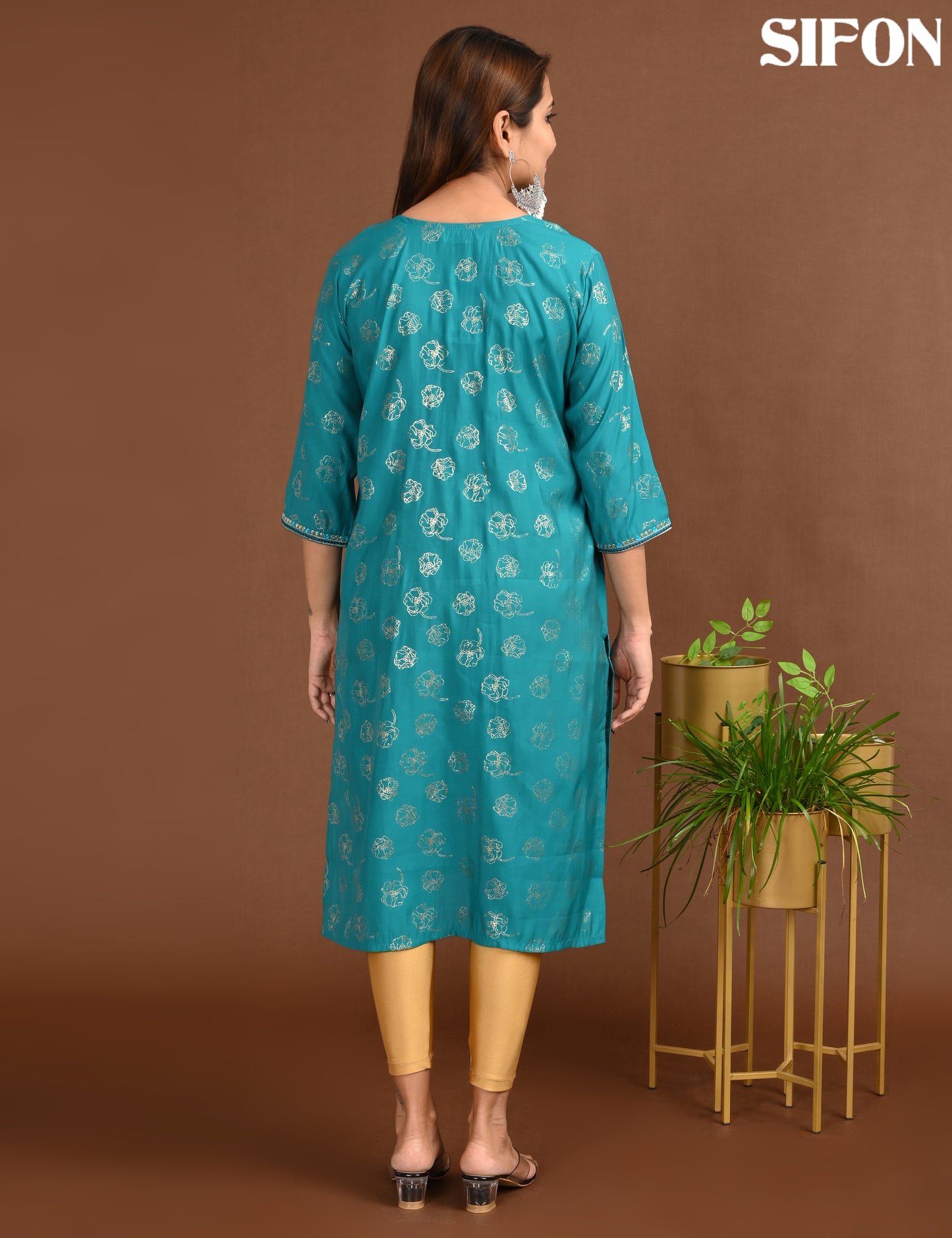 SIFON | 1704 | ROMAN SILK BIG EMBROIDERY