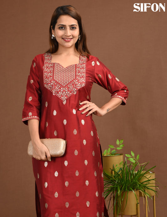 SIFON | 1705 | ROMAN SILK BIG EMBROIDERY