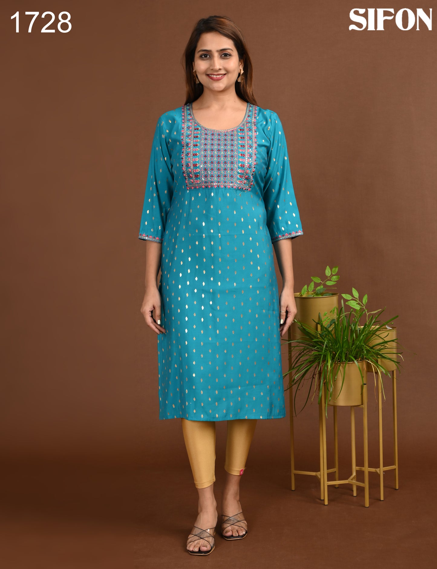 SIFON | 1728 | ROMAN SILK BIG EMBROIDERY