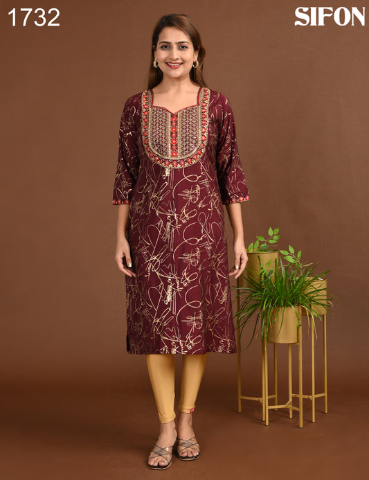 SIFON | 1732 | ROMAN SILK BIG EMBROIDERY