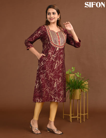 SIFON | 1732 | ROMAN SILK BIG EMBROIDERY