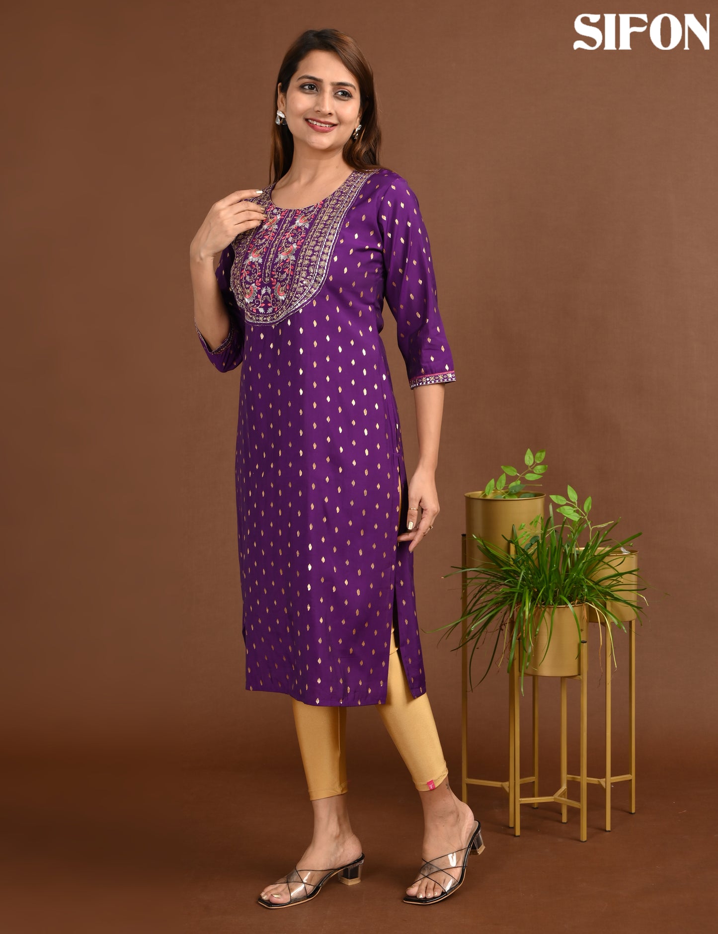 SIFON | 1733 | ROMAN SILK BIG EMBROIDERY