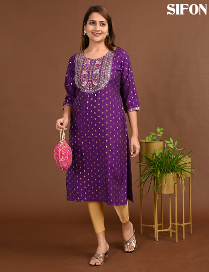 SIFON | 1733 | ROMAN SILK BIG EMBROIDERY