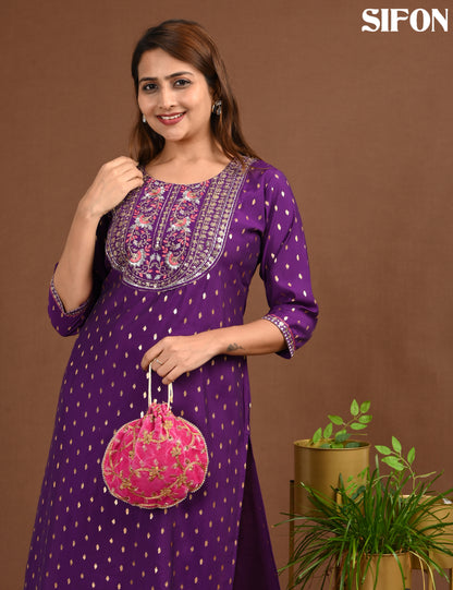 SIFON | 1733 | ROMAN SILK BIG EMBROIDERY