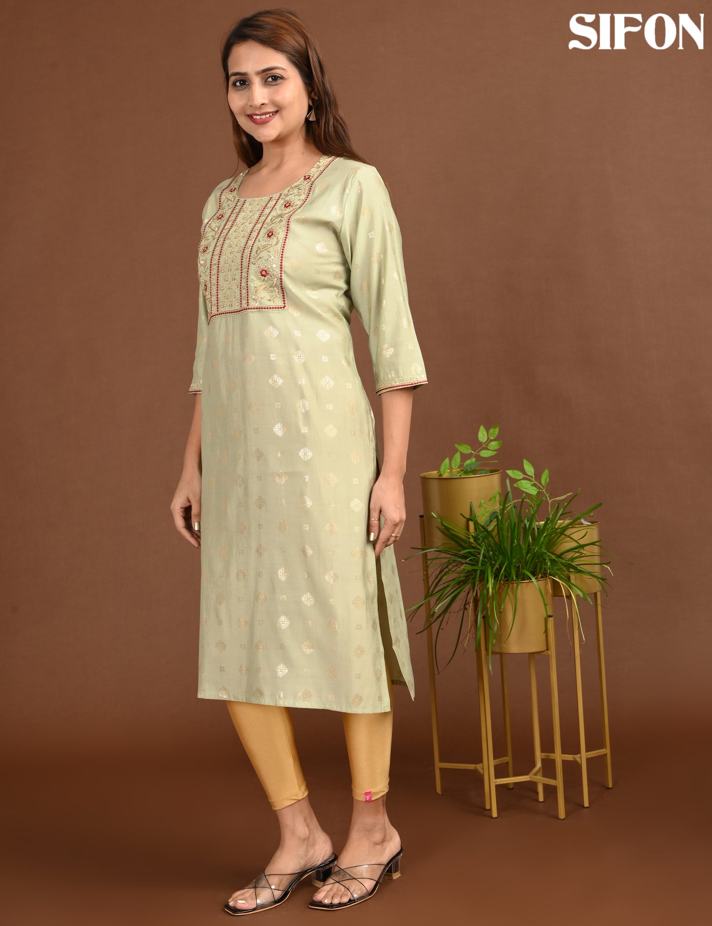 SIFON | 1734 | ROMAN SILK BIG EMBROIDERY