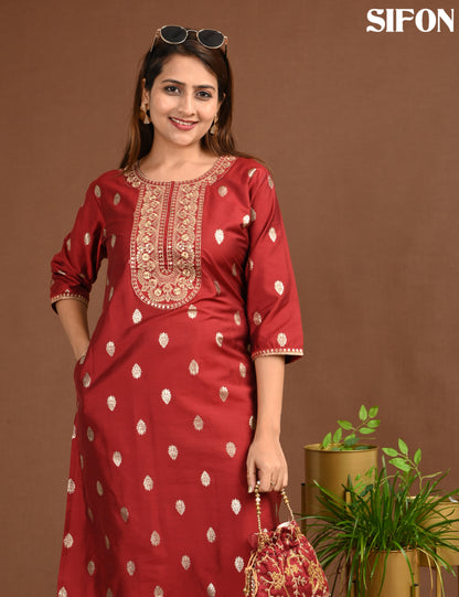 SIFON | 1735 | ROMAN SILK BIG EMBROIDERY