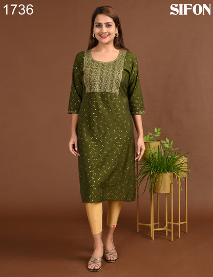 SIFON | 1736 | ROMAN SILK BIG EMBROIDERY