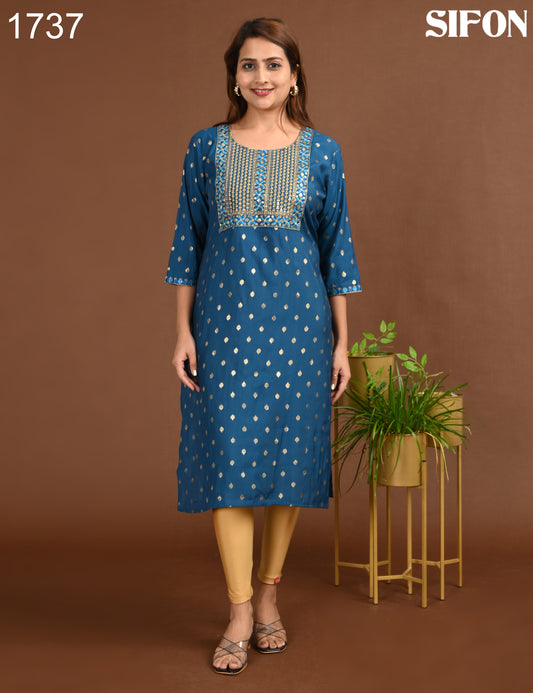 SIFON | 1737 | ROMAN SILK BIG EMBROIDERY