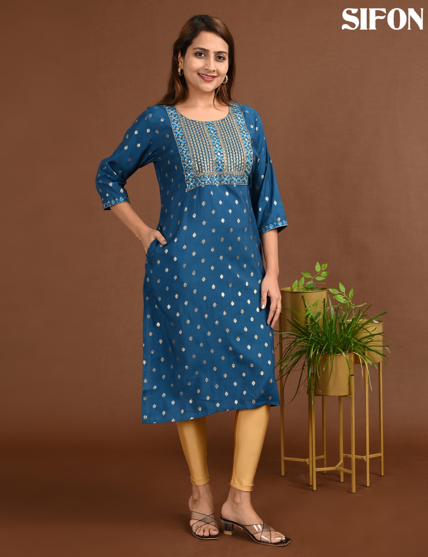 SIFON | 1737 | ROMAN SILK BIG EMBROIDERY