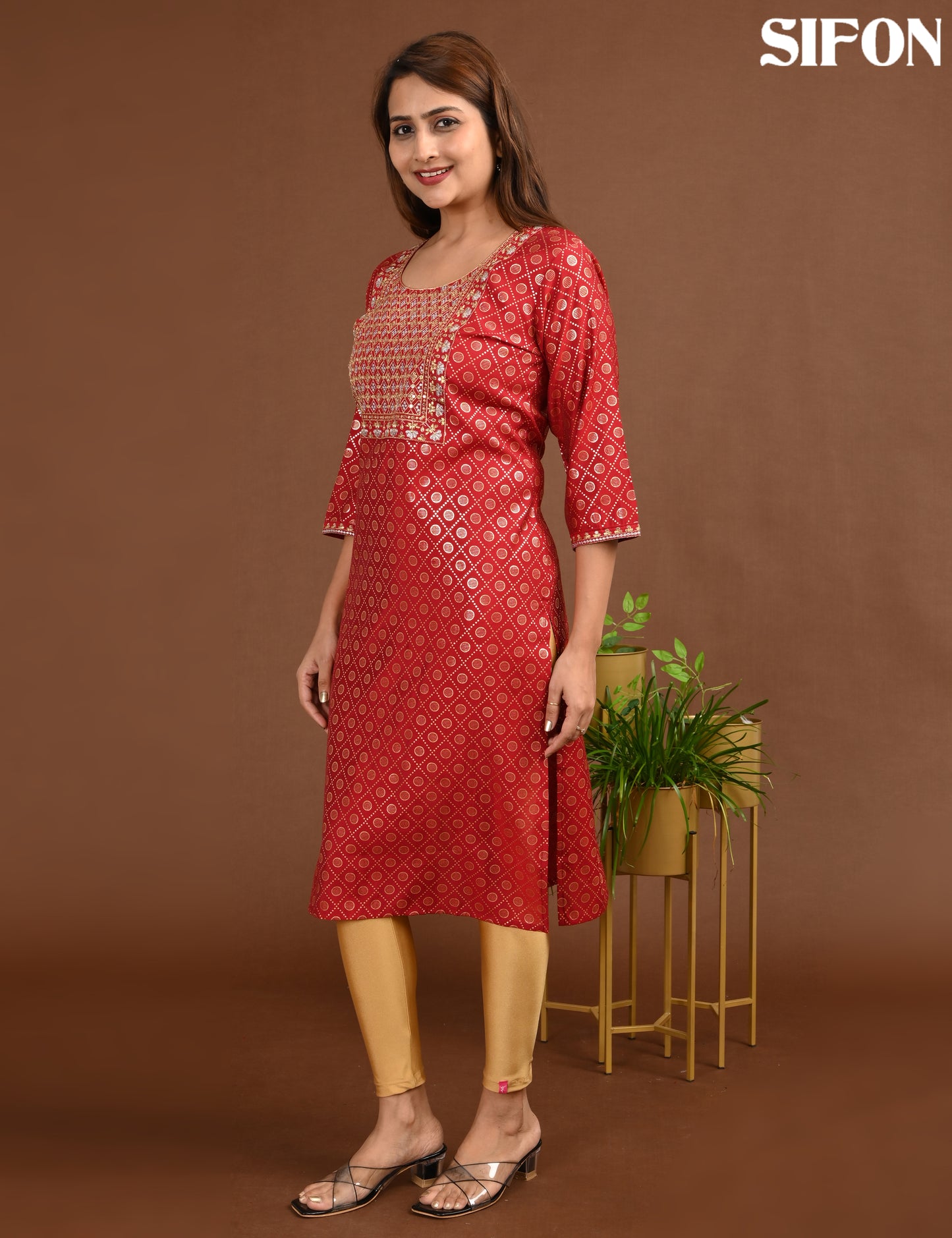 SIFON  | 1738 | ROMAN SILK BIG EMBROIDERY