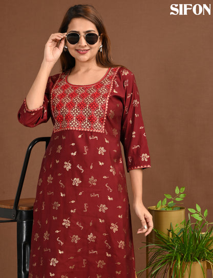 ONVIEW | 1741 | ROMAN SILK BIG EMBROIDERY