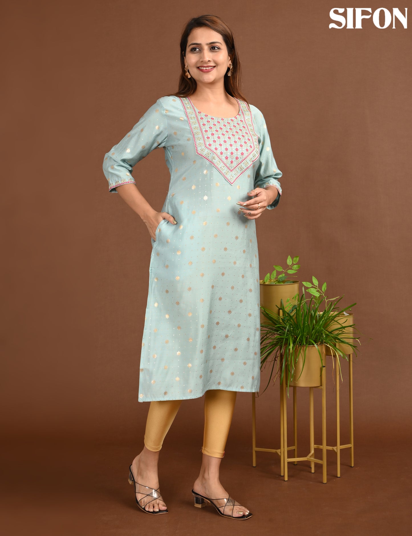 SIFON | 1743 | ROMAN SILK BIG EMBROIDERY