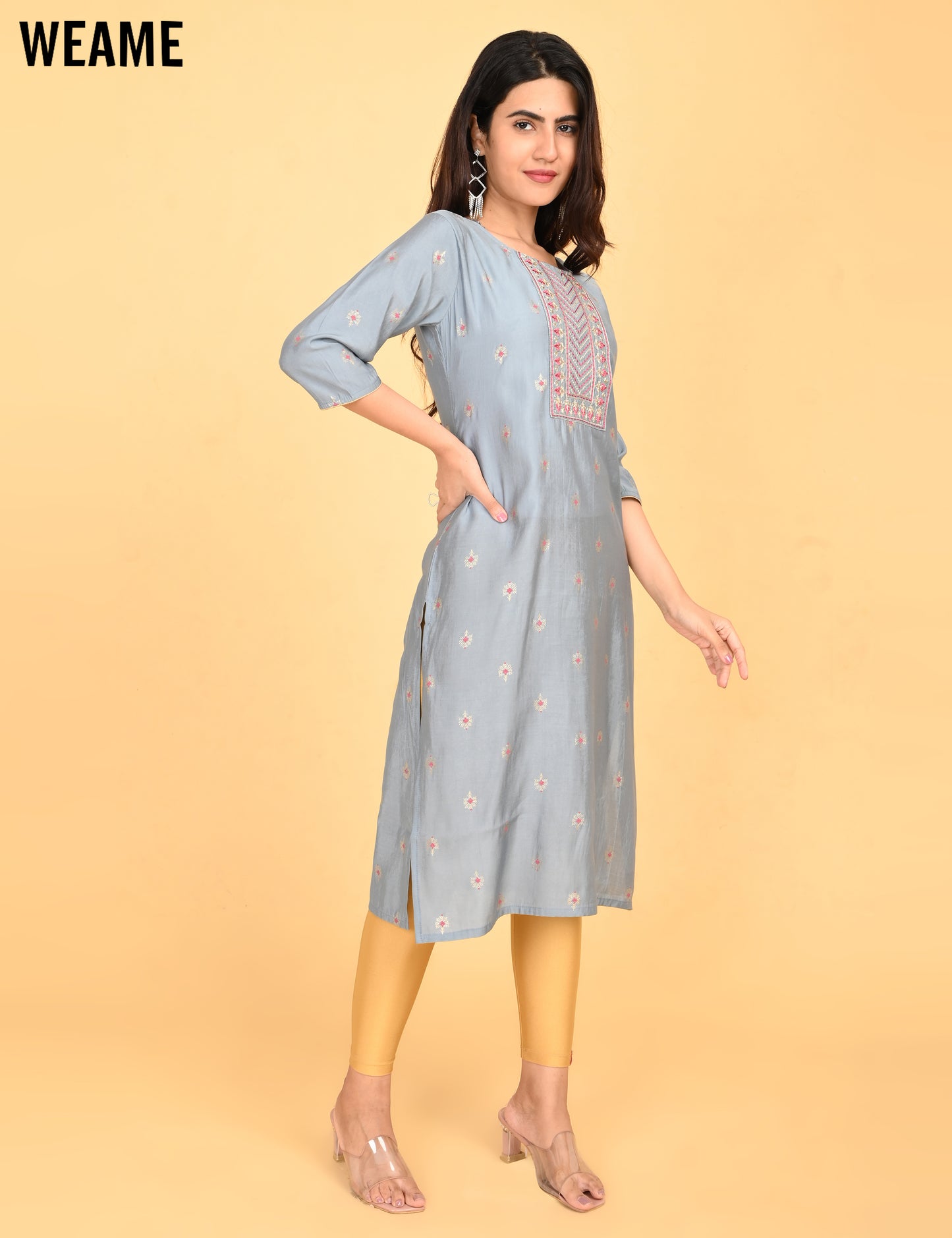 WEAME | 1106 | SILK SMALL EMBROIDERY.