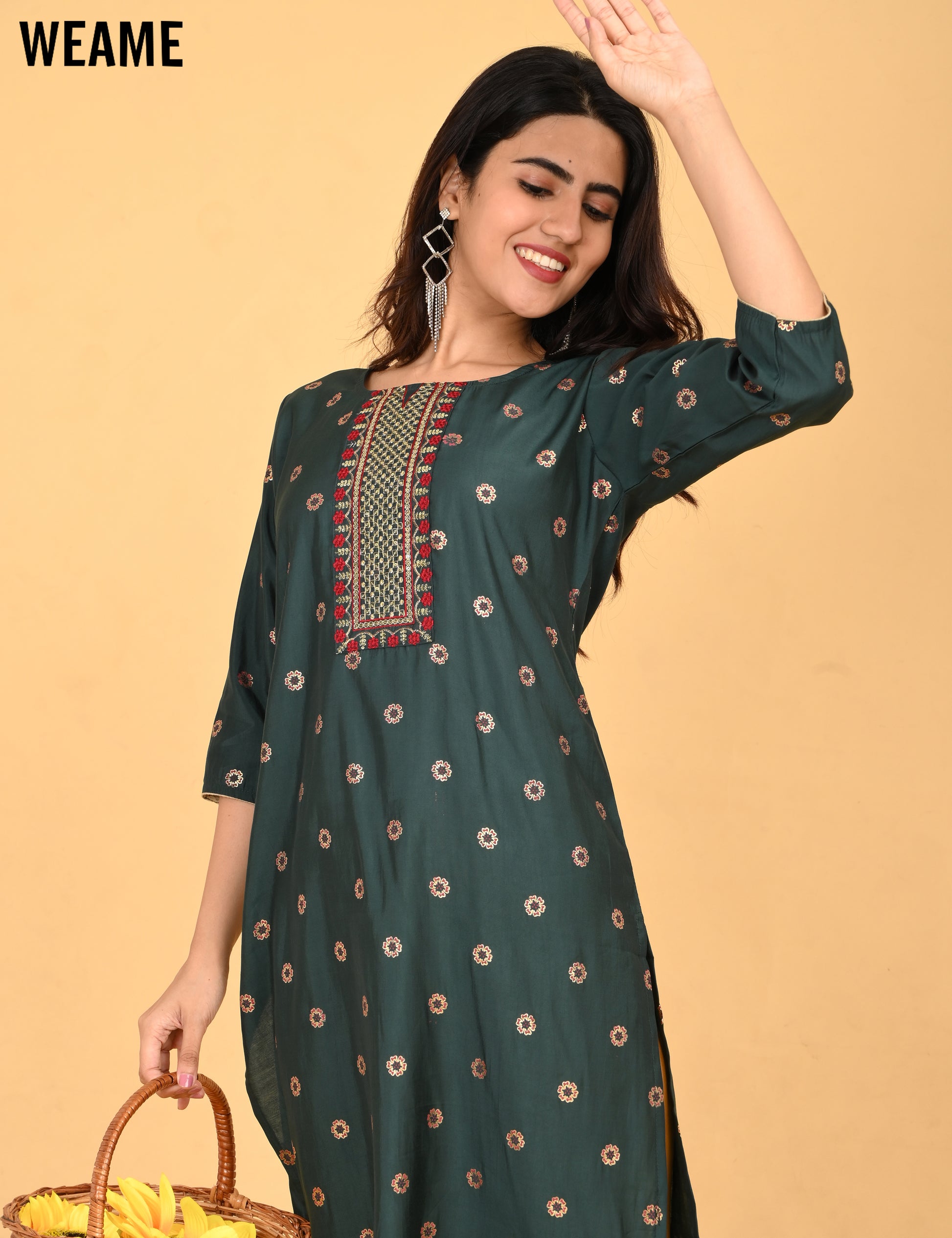 WEAME | 1119 | SILK SMALL EMBROIDERY.