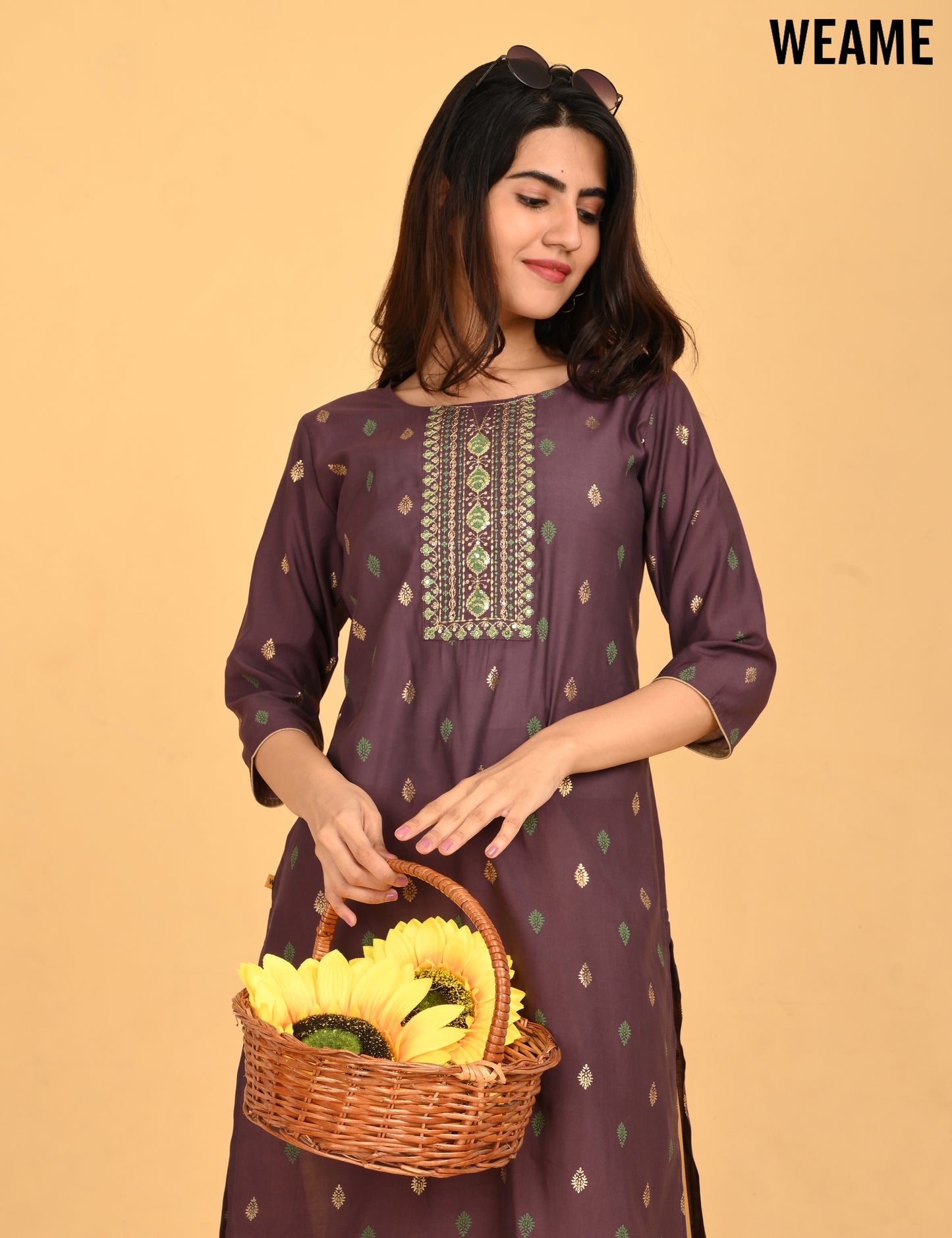 WEAME | 1306 | SILK SMALL EMBROIDERY.