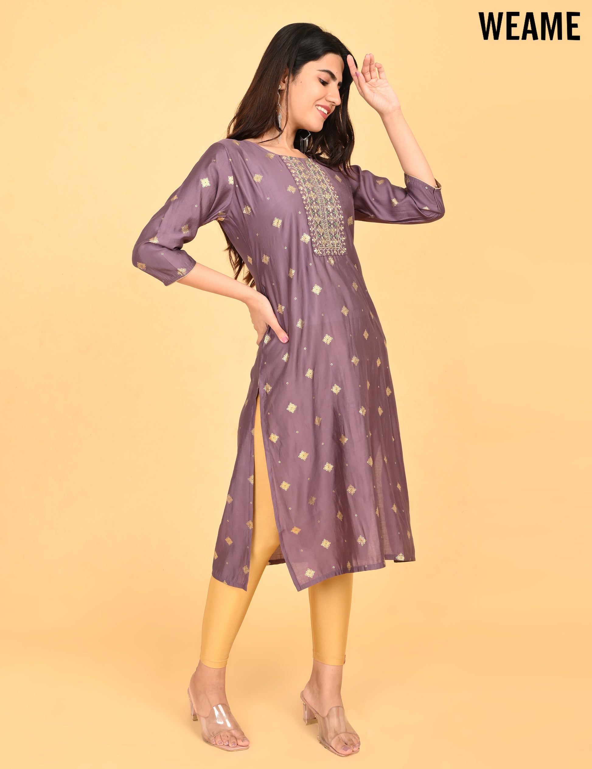 WEAME | 1310 | SILK SMALL EMBROIDERY.