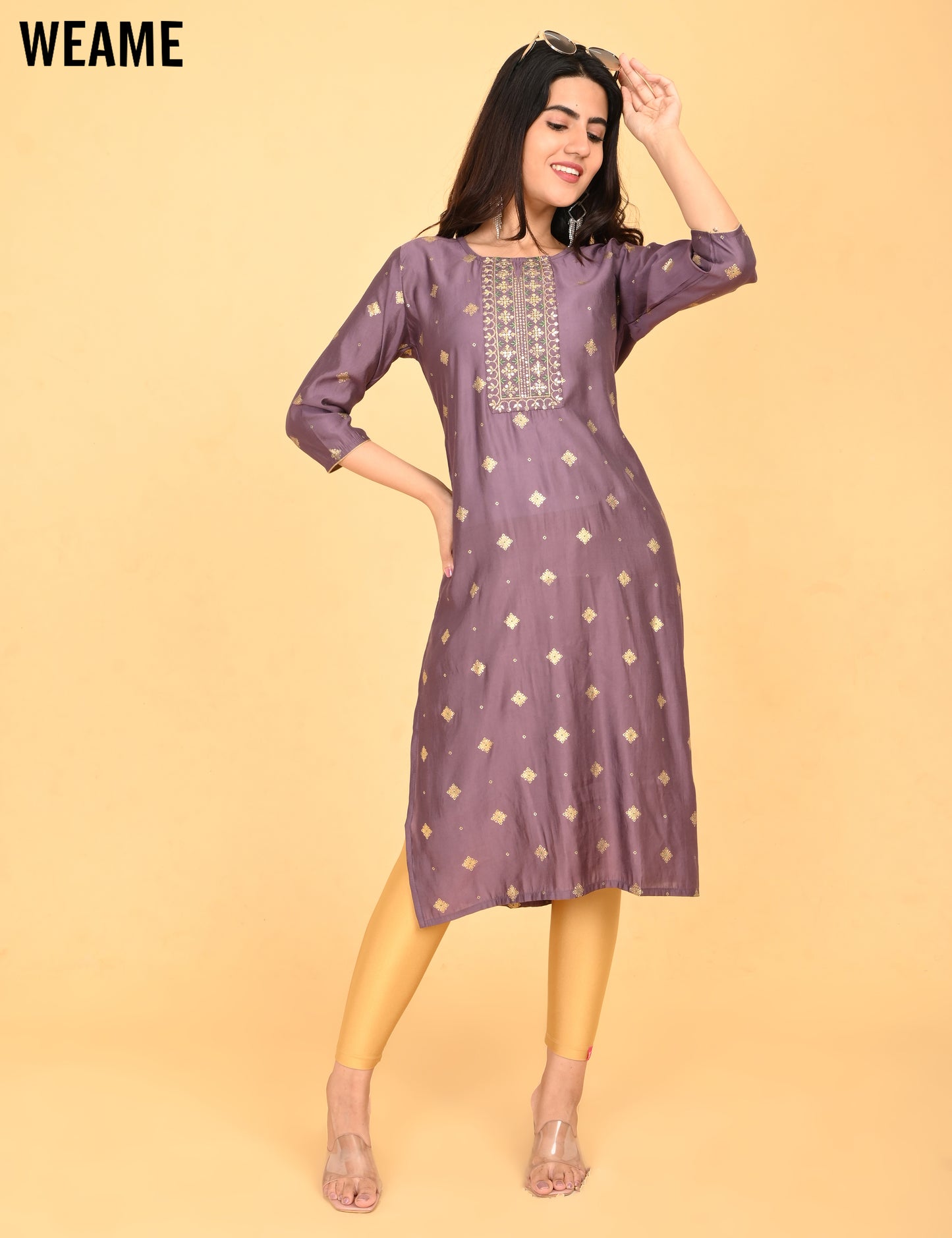 WEAME | 1310 | SILK SMALL EMBROIDERY.