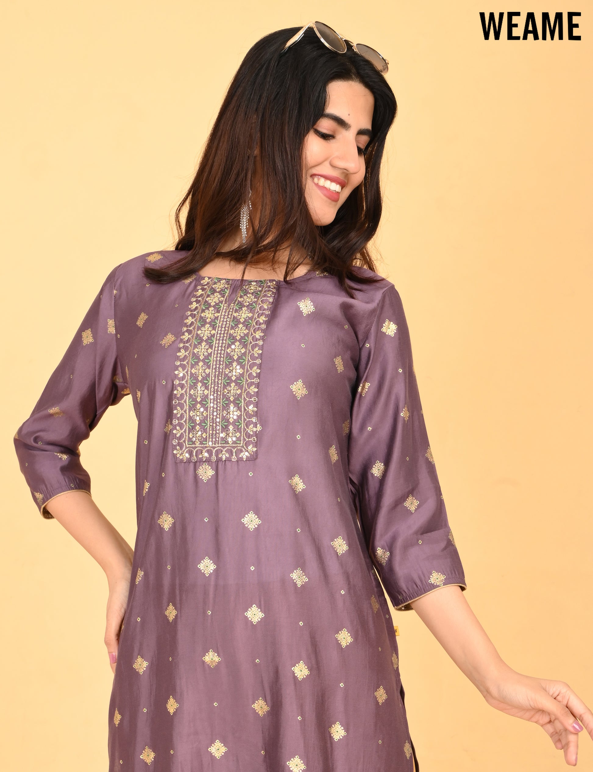 WEAME | 1310 | SILK SMALL EMBROIDERY.