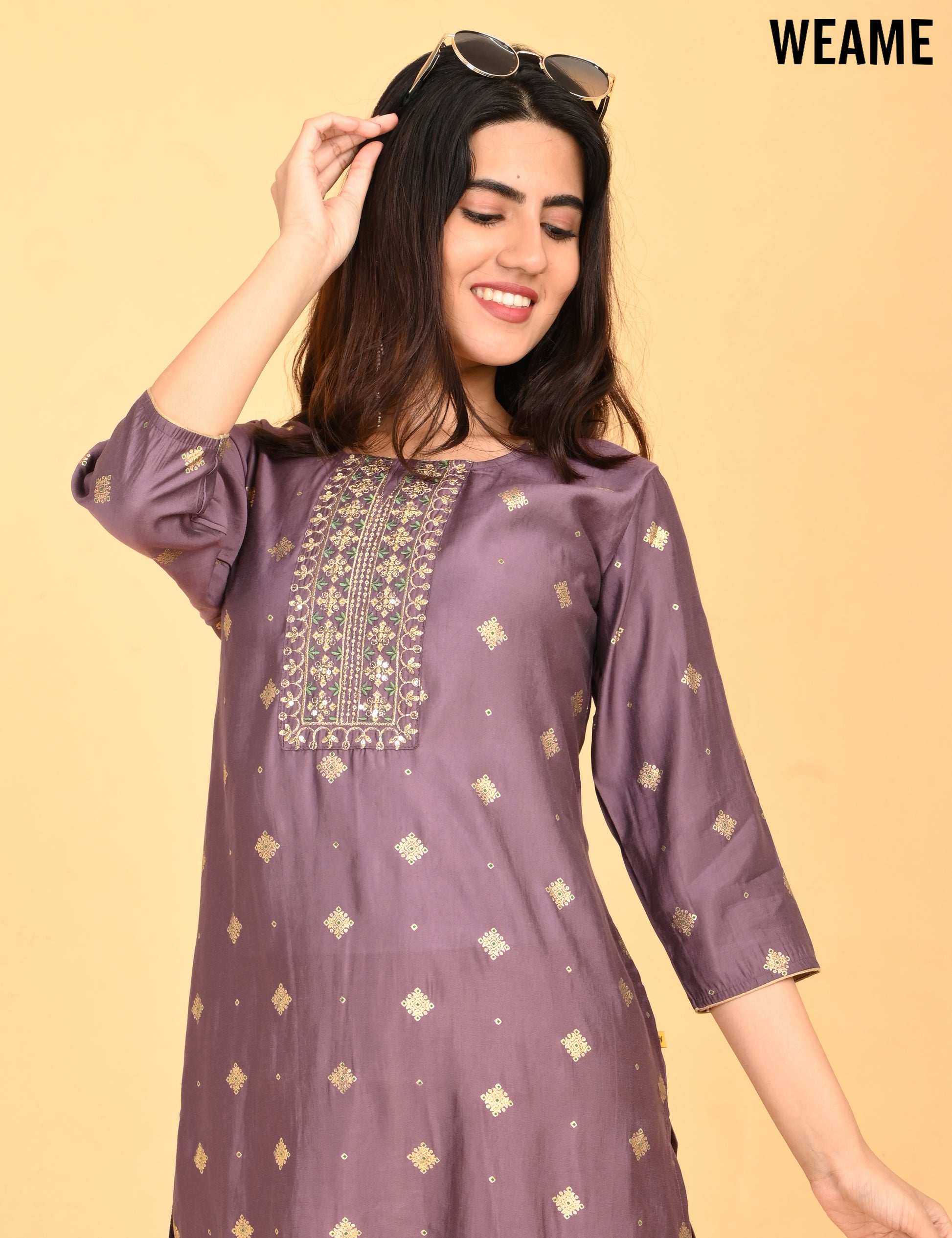 WEAME | 1310 | SILK SMALL EMBROIDERY.