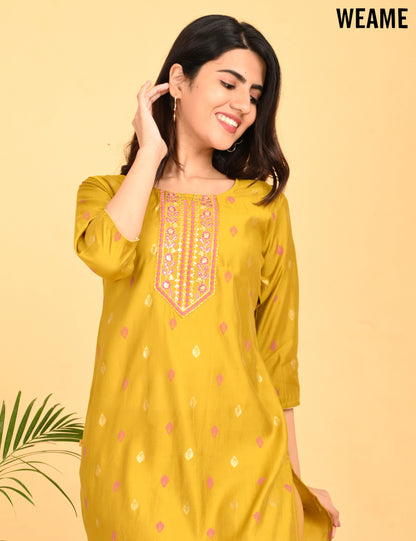 WEAME | 1314 | SILK SMALL EMBROIDERY.