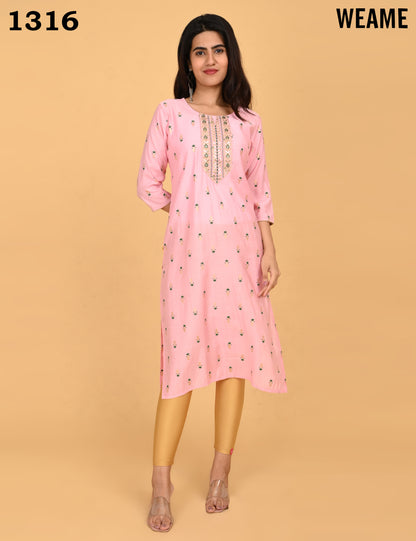 WEAME | 1316 | SILK SMALL EMBROIDERY.